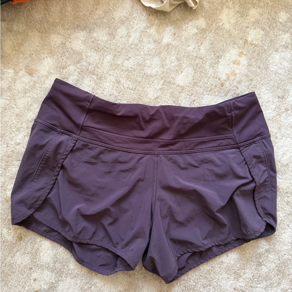 Lulu Lemon Purple Athletic Shorts